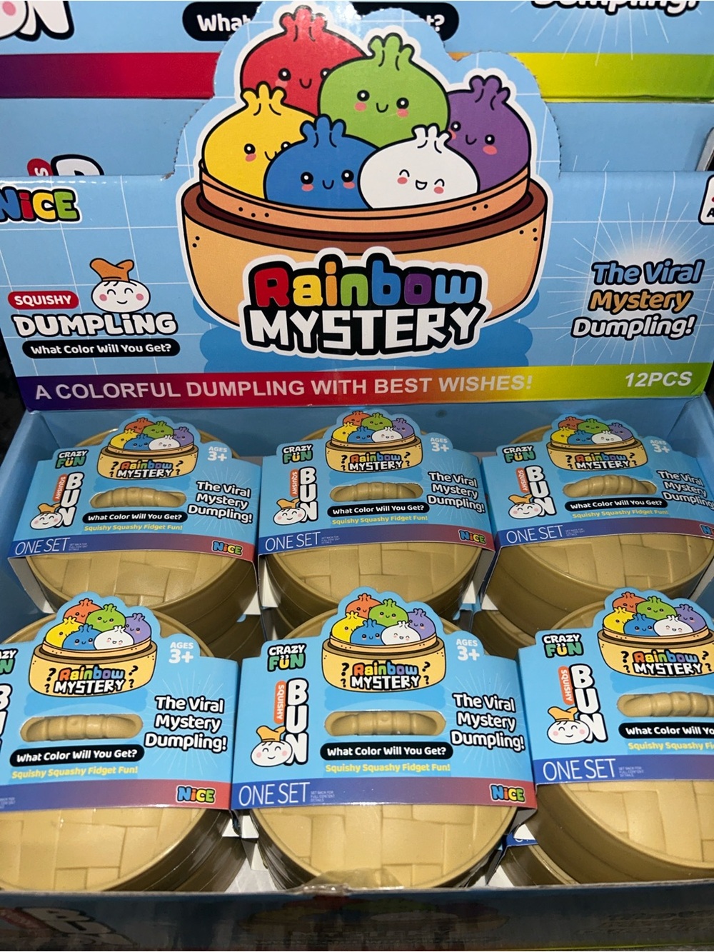 Bundle of 3 Mystery Squishy Dumplings